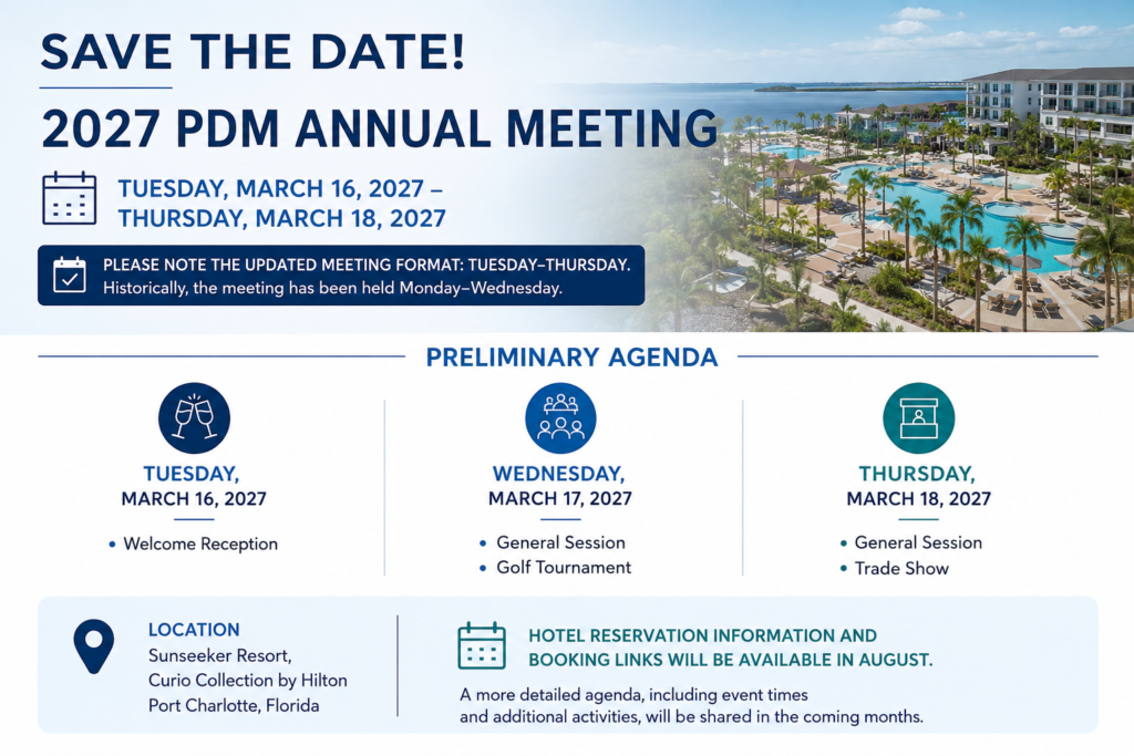 2027 Preliminary Agenda