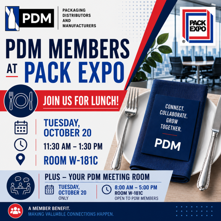 Lunch at Pack Expo